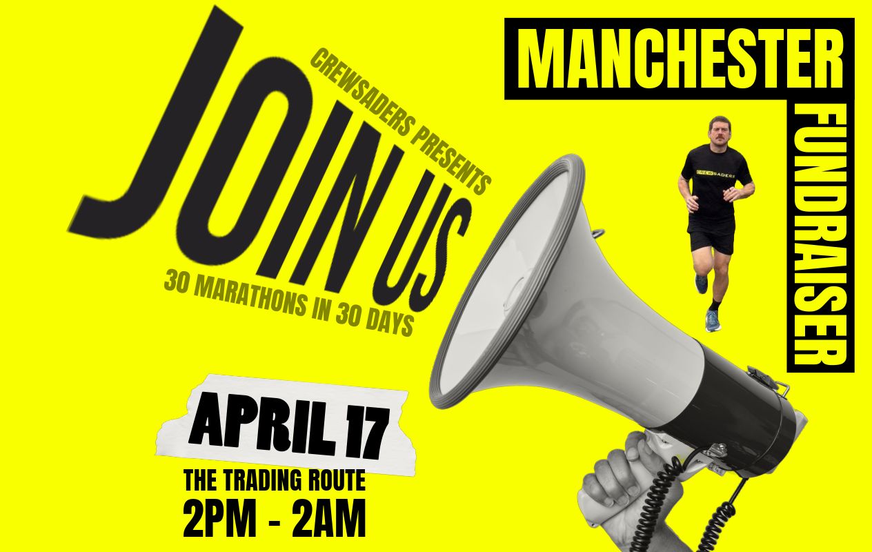 Manchester Fundraiser - The Trading Route, April 17